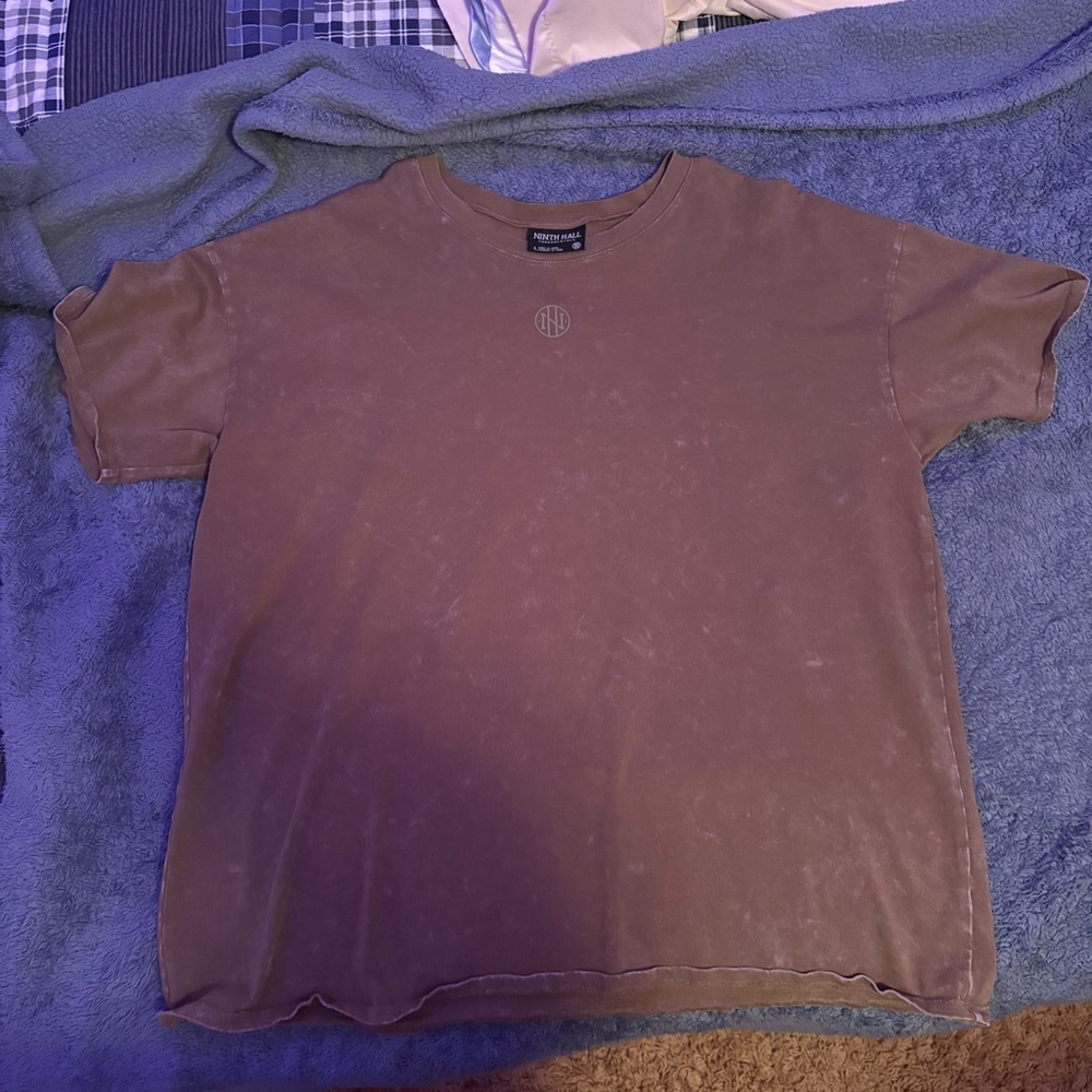 Nudie Jeans Vintage Brown Short Sleeve Tee